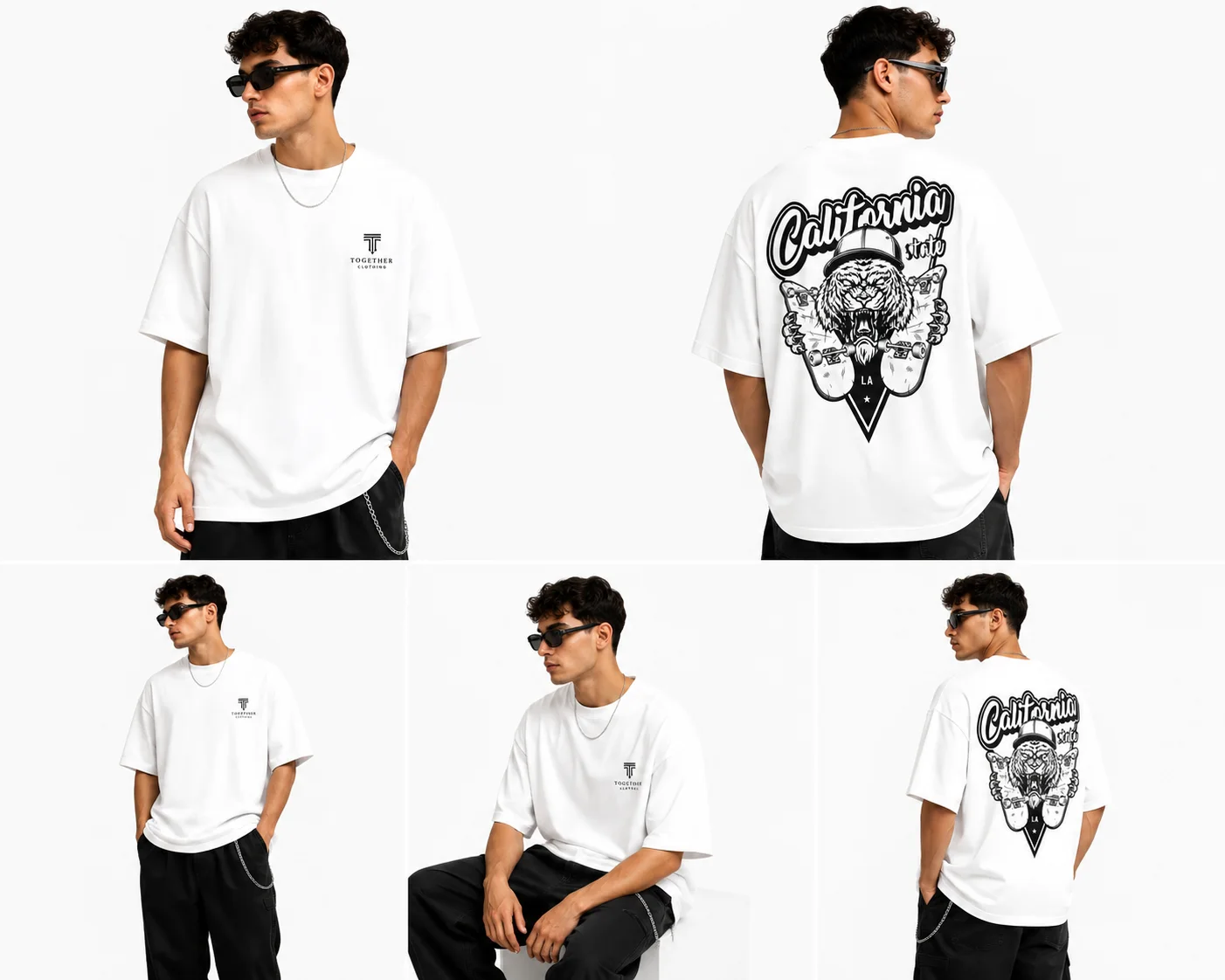 CALIFORNIA STATE OVERSIZED TEE