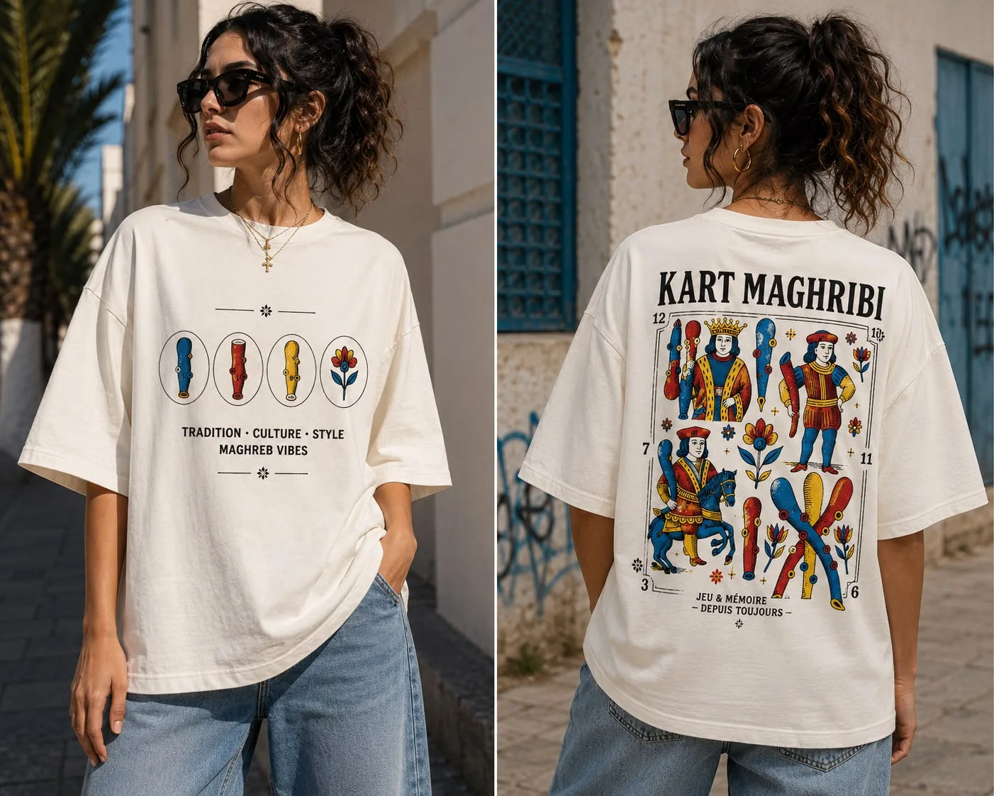 KART MAGHRIBI OVERSIZED TEE