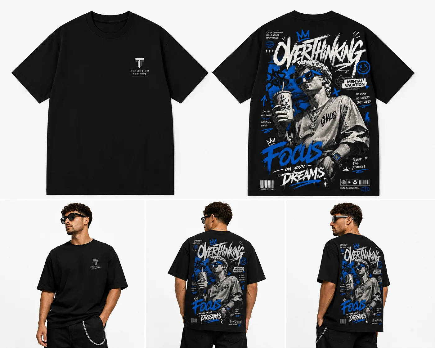 OVERTHINKING OVERSIZED TEE