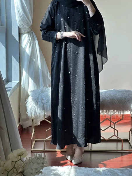 Black Work Abayas