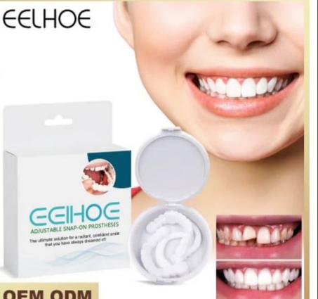 الأسنان التجميلية القابلة للتثبيت الفوري ✨ smile pro