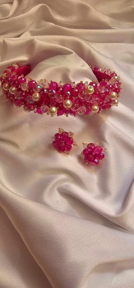 Serre-tete+Boucle d'oreilles