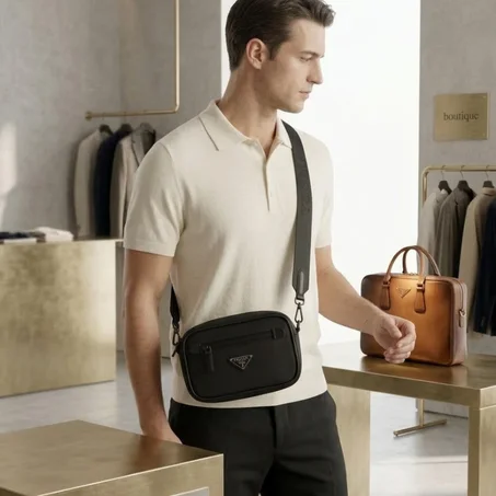 Sac Bandoulière  Noir – Élégance & Luxe Intemporel-lux