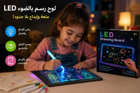 لوح الإبداع المضيء - LumiDraw™