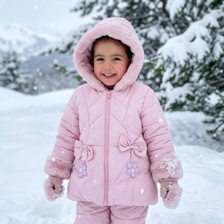 مونطو شتوي للبنات مبطن