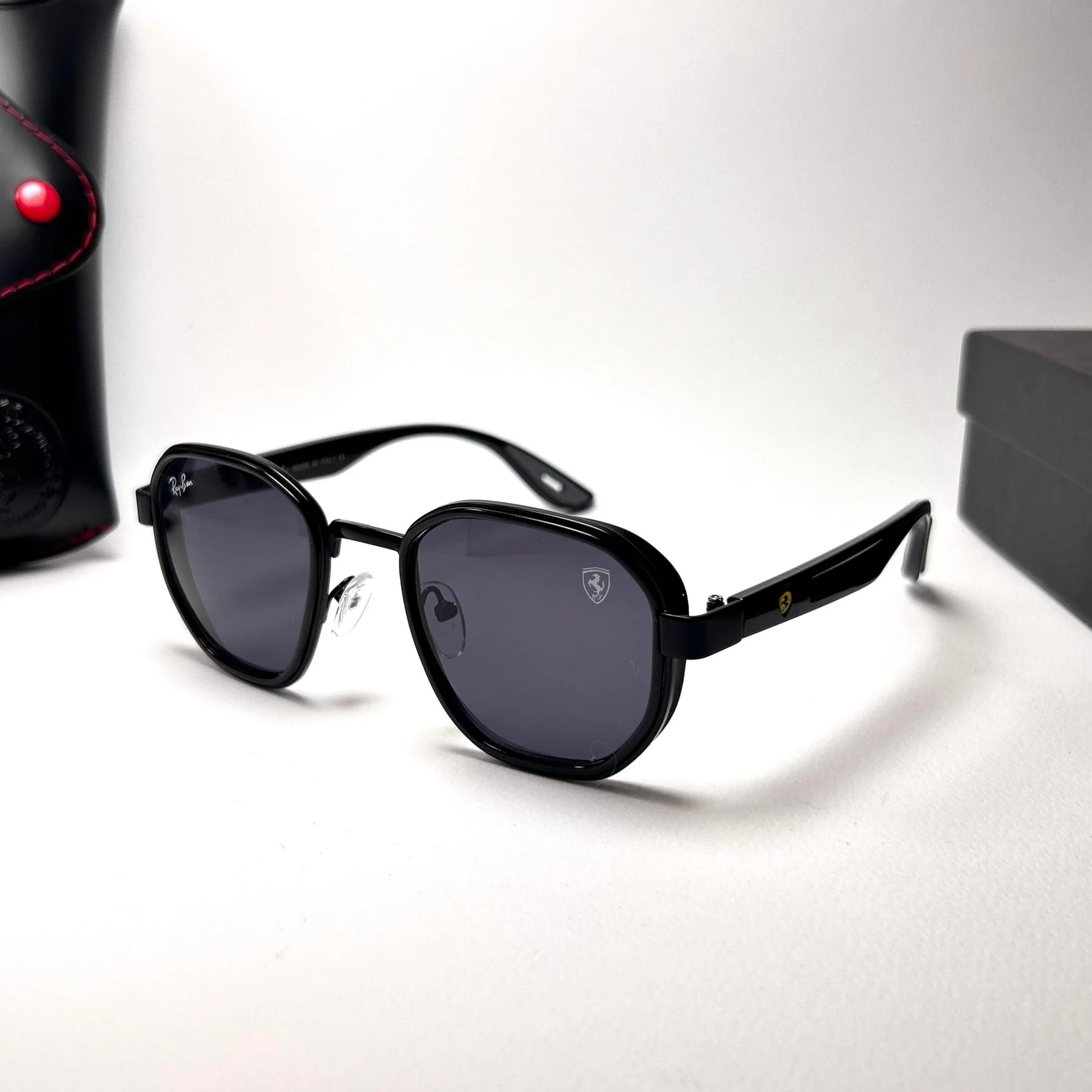 Ray Ban RB3674 Scuderia Ferrari - Full Black