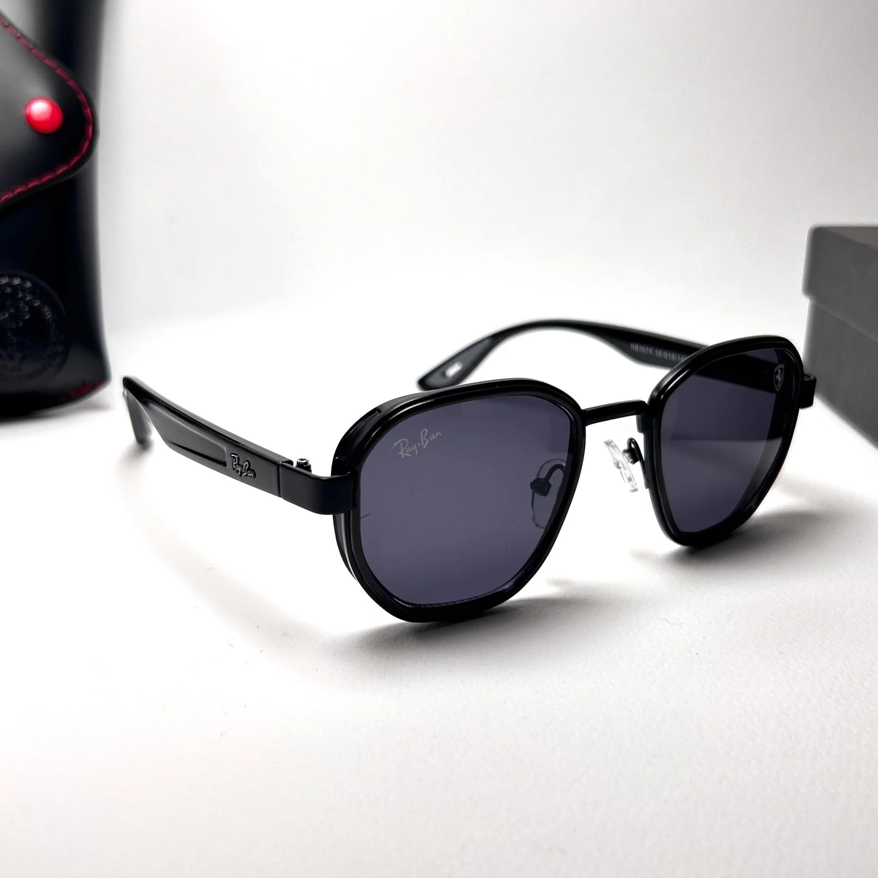 Ray Ban RB3674 Scuderia Ferrari - Full Black
