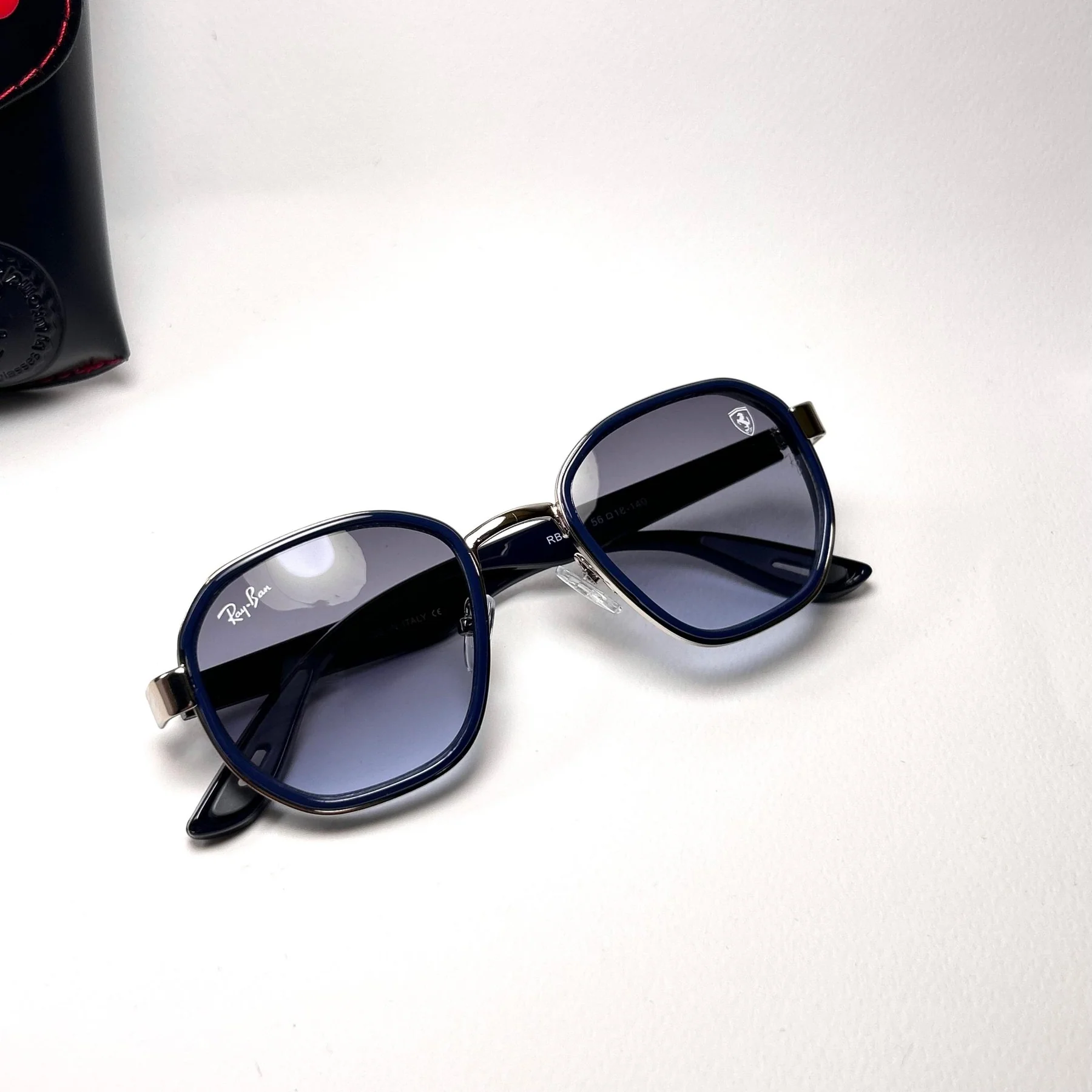 Ray Ban RB3674 Scuderia Ferrari - Ice Blue Gradient