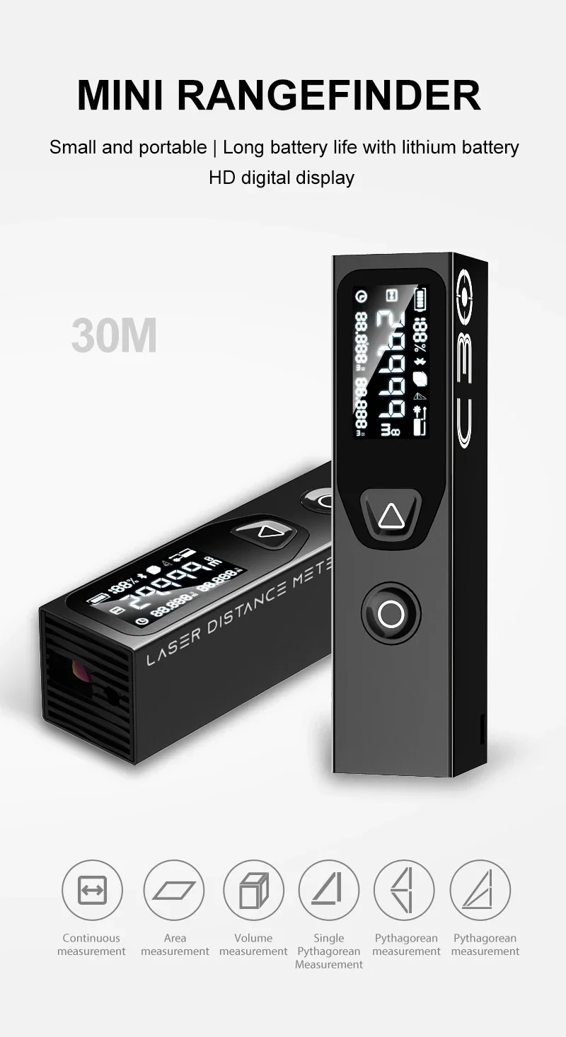 Mini handheld laser rangefinder set-RDC