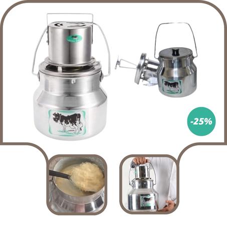 مخاضة الحليب لاستخراج الزبدة واللبن