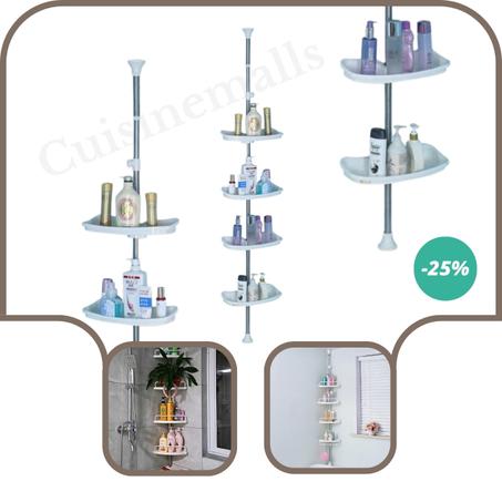 منظم الحمامات من الإنوكس قابل للتمديد