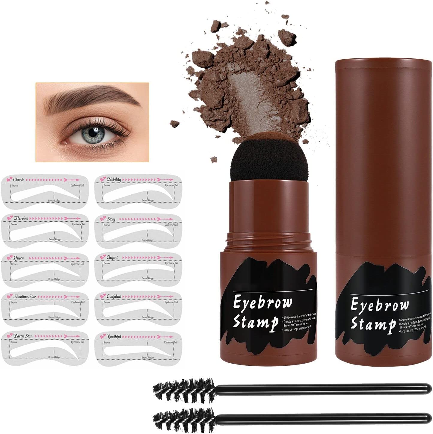 EyeBrow Stamp Shaping Kit - مجموعة تشكيل الحواجب