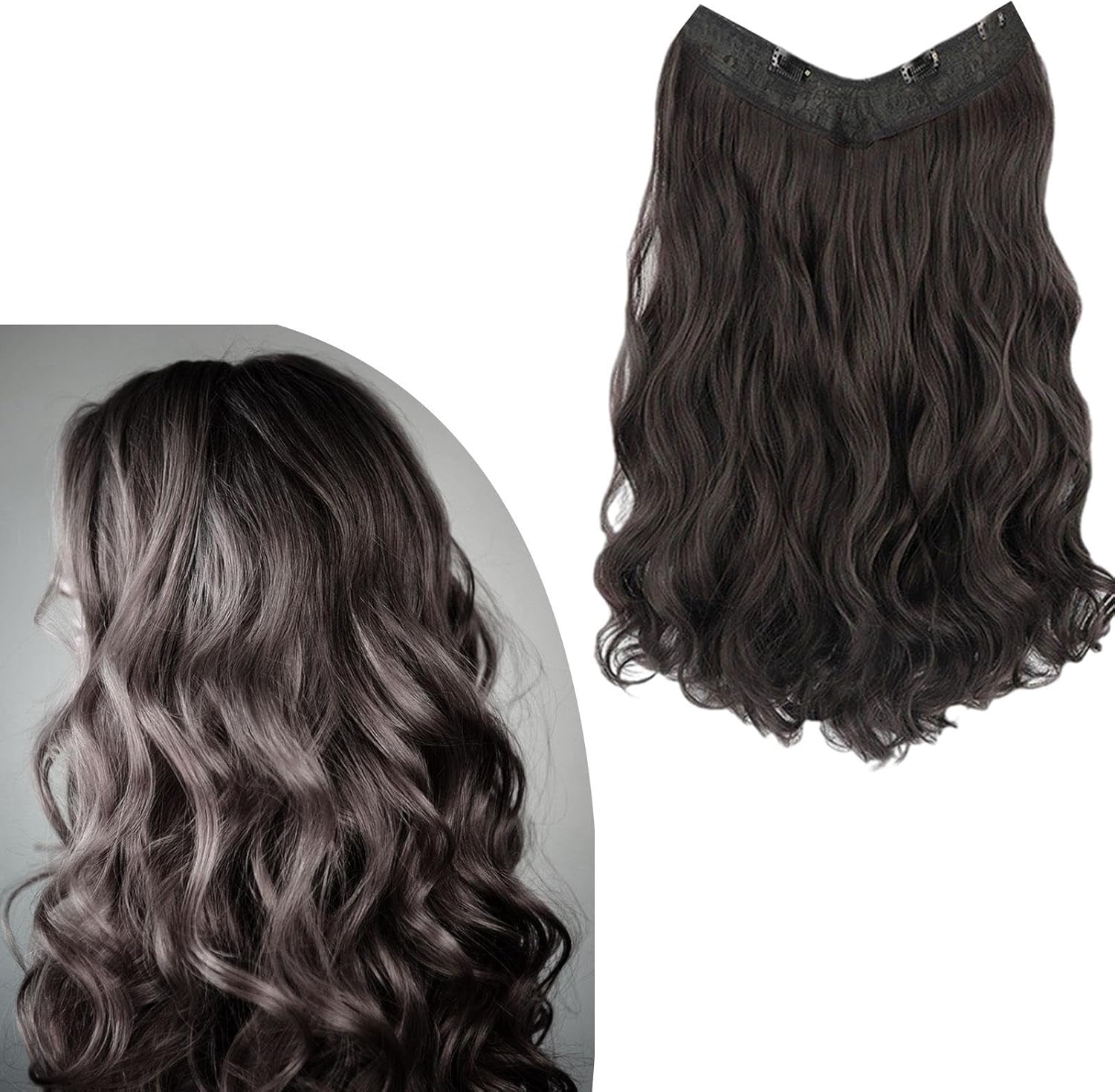 Curly Hair Extensions - وصلة شعرمستعارمموج
