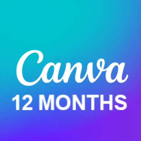 🎨 CANVA PRO – سنة كاملة (12 شهر)