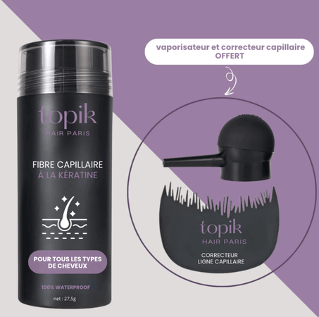 FIBRE CAPILLAIRE COUVRANTE & DENSIFIANTE SANS TRANSFERT