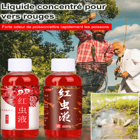 Liquide concentré pour vers rouges