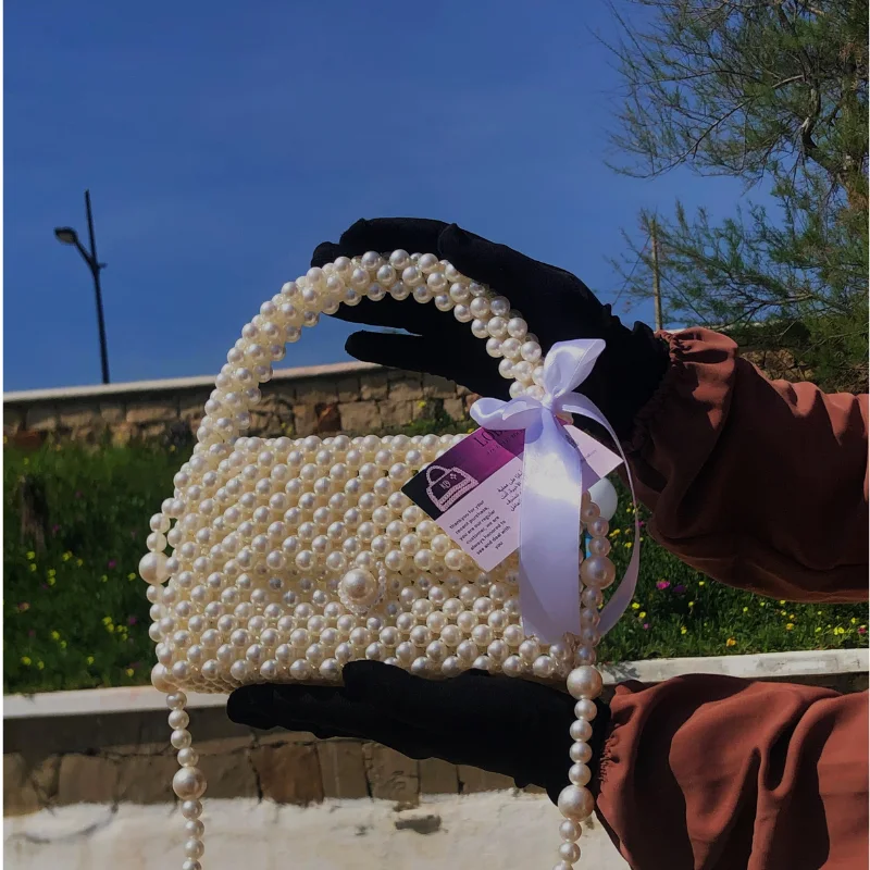 حقيبة اللؤلؤ الفاخرة – لمسة من الأناقة اليومية