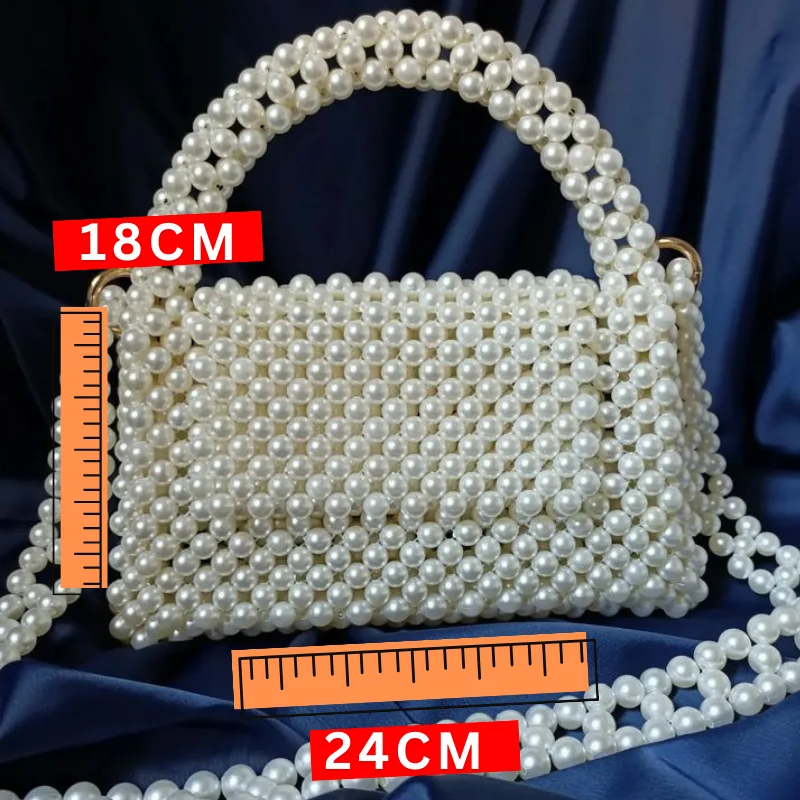 حقيبة اللؤلؤ الفاخرة – لمسة من الأناقة اليومية