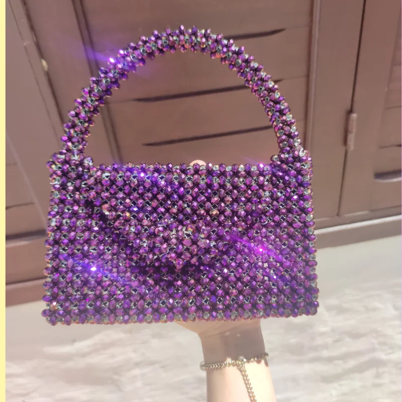 حقيبة الكريستال الحر – لمسة فخامة لا تقاوم