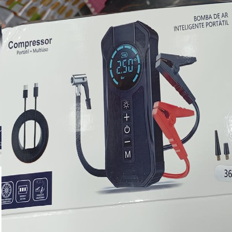 Gonfleur pneus/power Bank/démarrage voiture