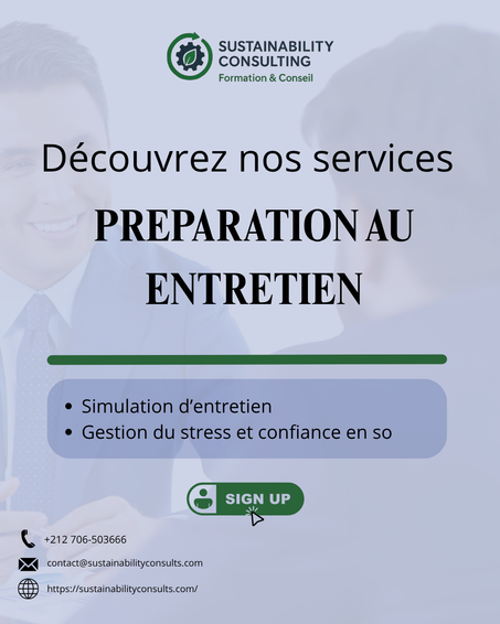 PRÉPARATION AUX ENTRETIENS