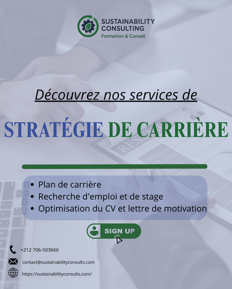 STRATÉGIE DE CARRIÈRE