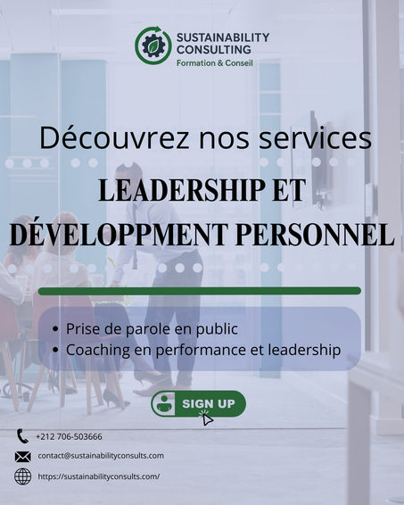 LEADERSHIP ET DÉVELOPPMENT PERSONNEL