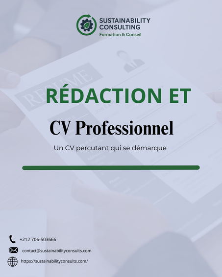Rédaction de CV Professionnel (Emploi) - (Maroc)
