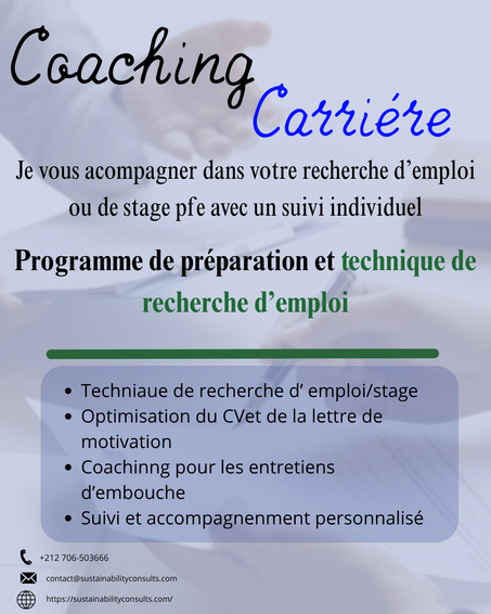 BEST-SELLER (Suivi individuel) : Le Programme Qui Vous Ouvre les Portes de l’Emploi : Suivi Personnalisé et Préparation Complète !