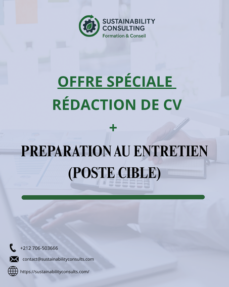 Offre Spéciale : Rédaction de CV + Préparation d'un seul entretien (Poste Ciblé)(sans suivi)