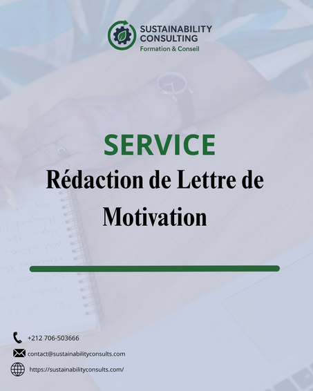 Service de Rédaction de Lettre de Motivation (Personnalisée)