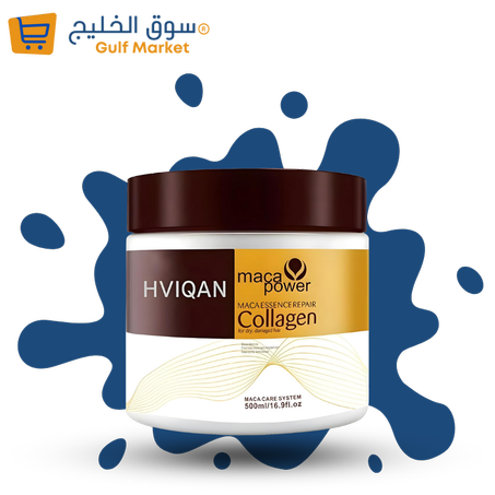 ماسك الكولاجين وزيت الأرغان للشعر