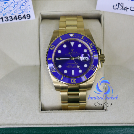 Rolex submariner Bleu