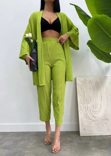 ensembles waffle vert