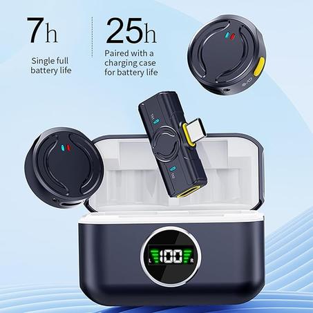 Micrófono Lavalier Inalámbrico