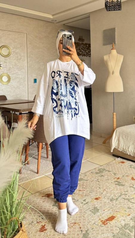 كيطمة نص كوم بالسروال