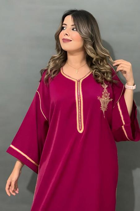 قفطان كريب  أنيق فصالة مخزنية