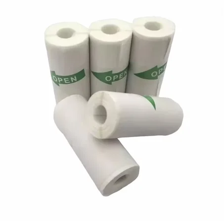 5 Rouleaux Autocollant imprimante thermique