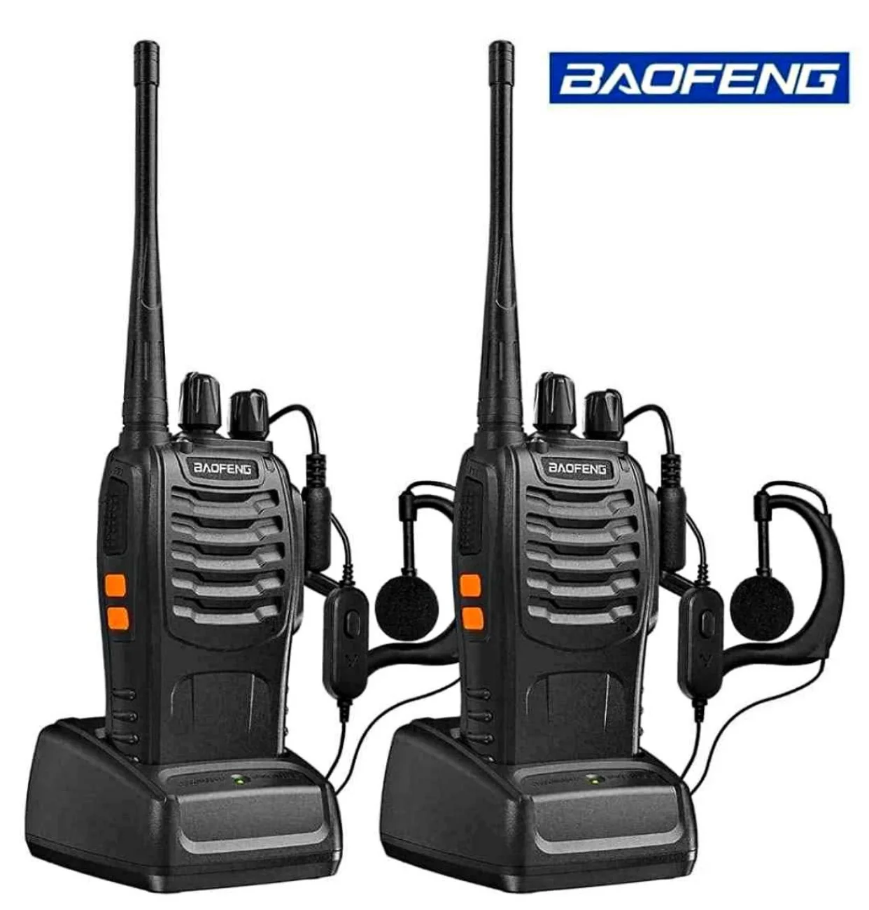 Kit Talkie-Walkie Professionnel Baofeng BF-888S – Lot de 2 Radios
