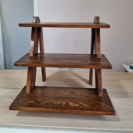 présentoir échelle 3 niveaux