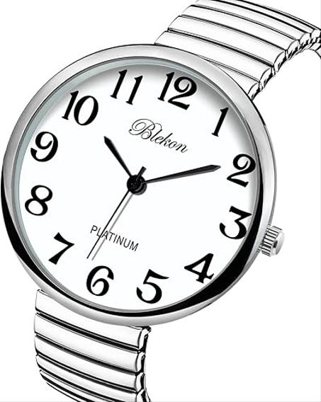 بليكون ساعة عصرية جديدة بسوار مطاطي كبير للغاية وحركة يابانية موديل PC21J من كوليكشنز