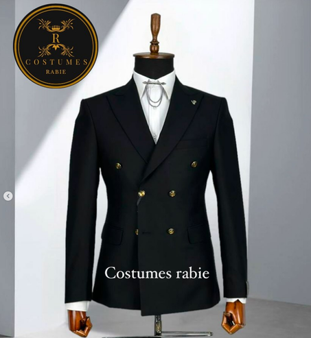 Costume Noir 2 pieces