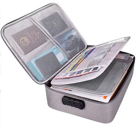 Sac organisateur de documents familiaux