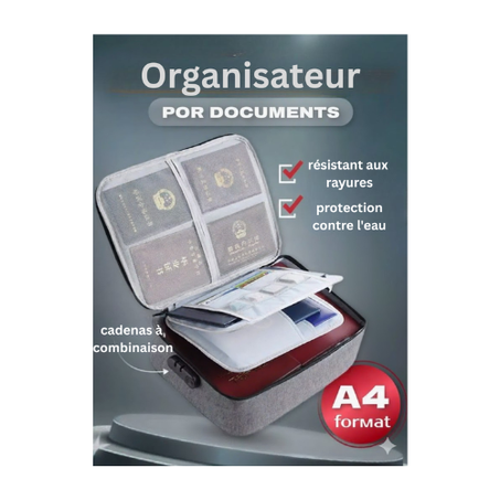 Organisateur de documents et sac de rangement 💼