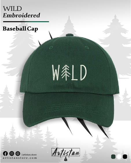 Stay Wild Cap - Embroidered Original