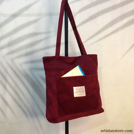 BEAUTY IN SIMPLICITY BAG - PURPLE