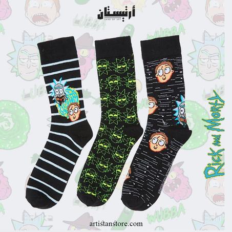 Pack Rick & Morty II - cartoon network socks