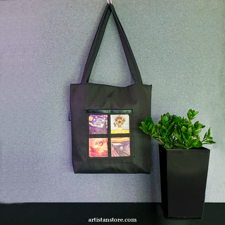 MUSEUM TOTEBAG - BLACK