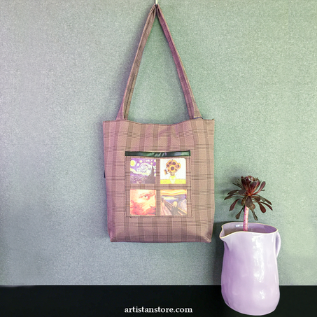MUSEUM TOTEBAG - PURPLE