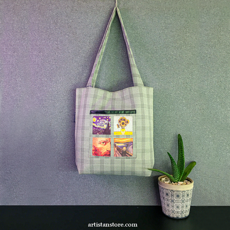 MUSEUM TOTEBAG - GREY